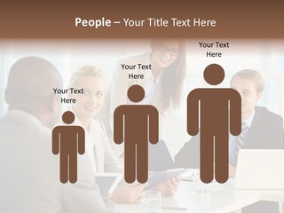 Retirement Older Sad PowerPoint Template