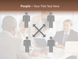 Retirement Older Sad PowerPoint Template