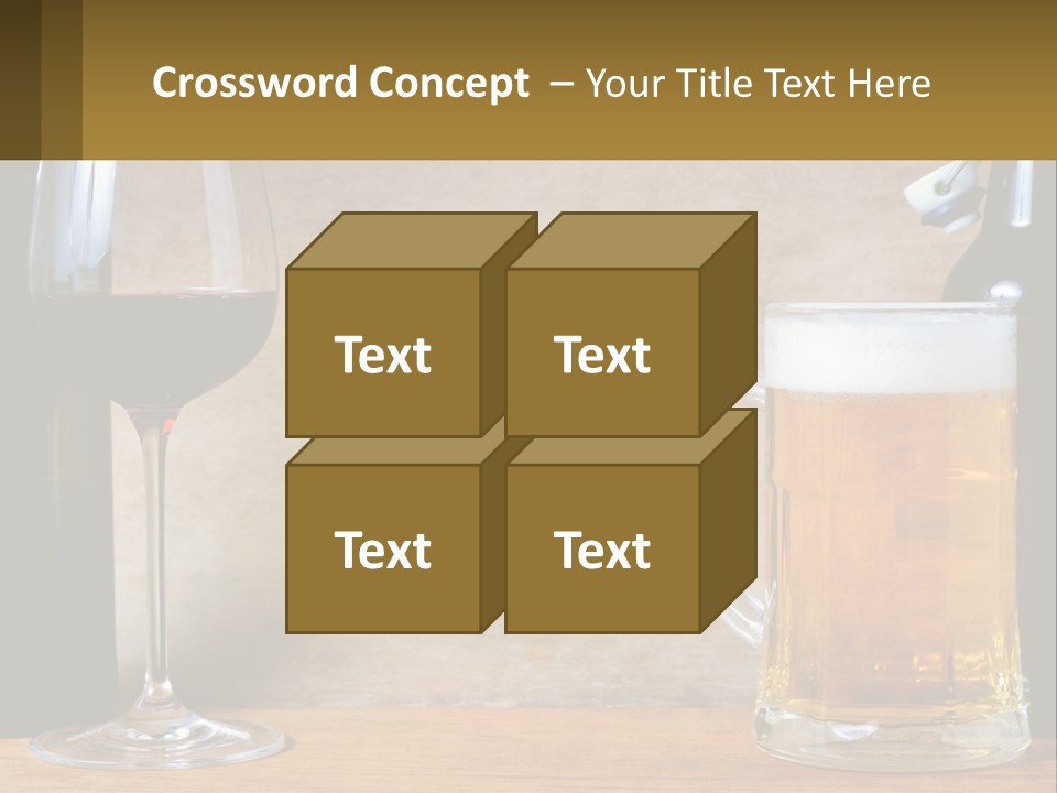 Sad White Ocean PowerPoint Template