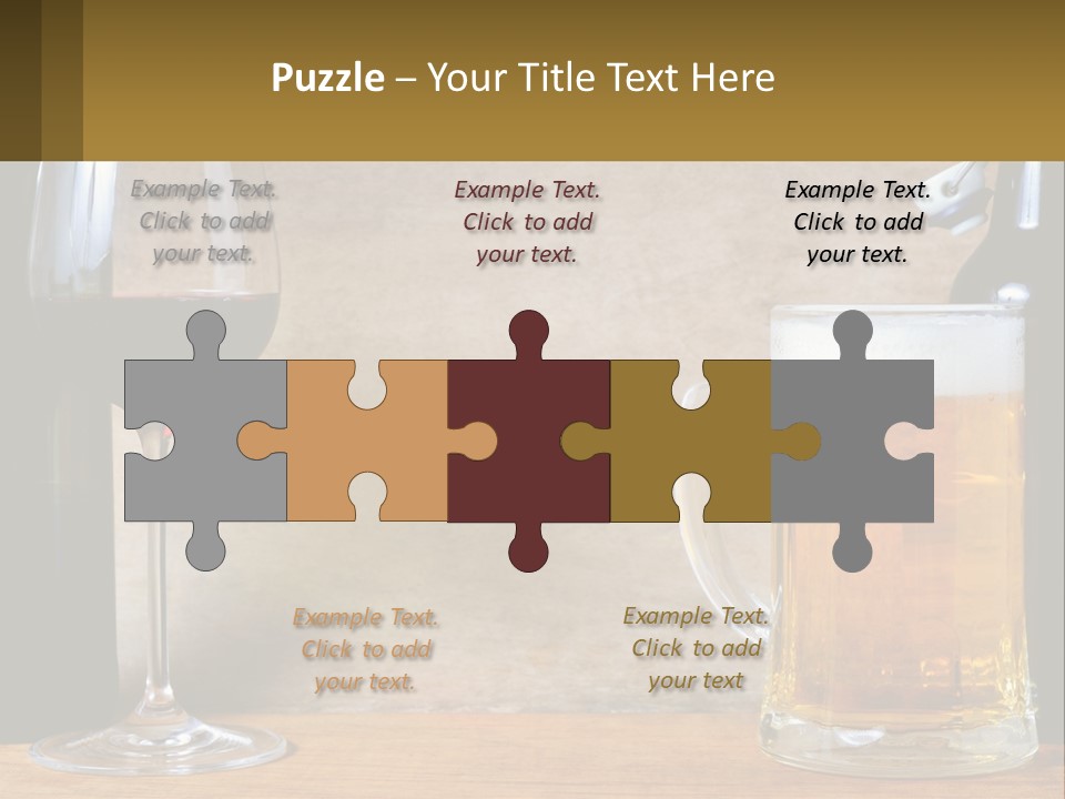 Sad White Ocean PowerPoint Template