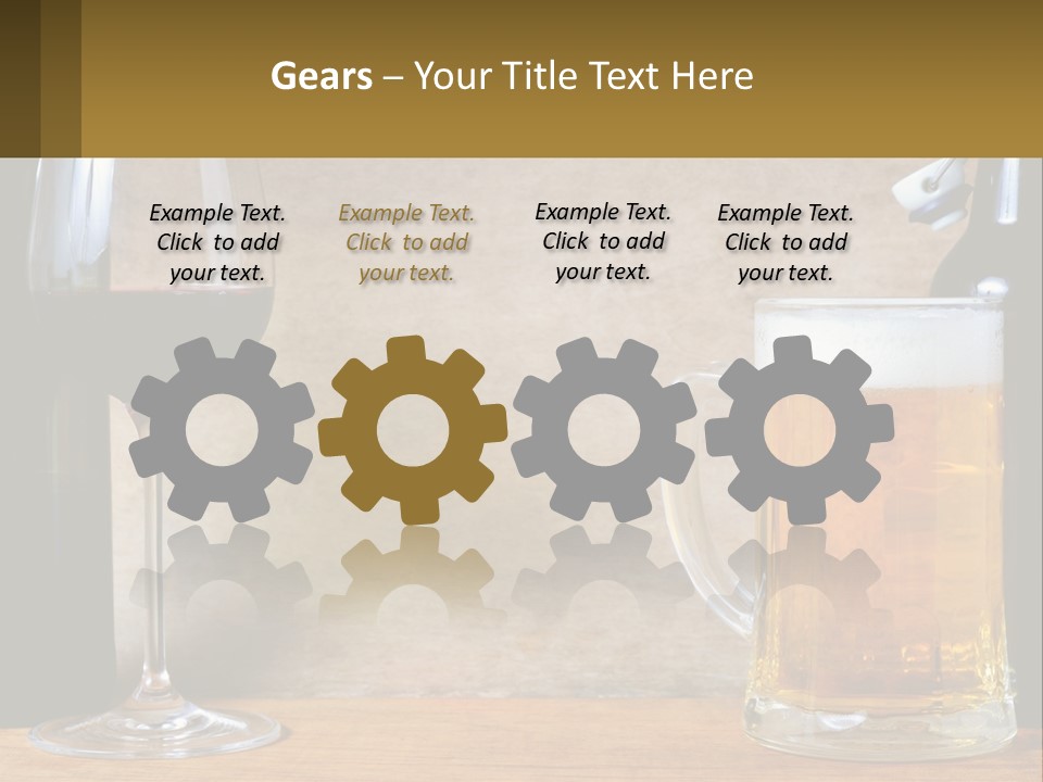 Sad White Ocean PowerPoint Template