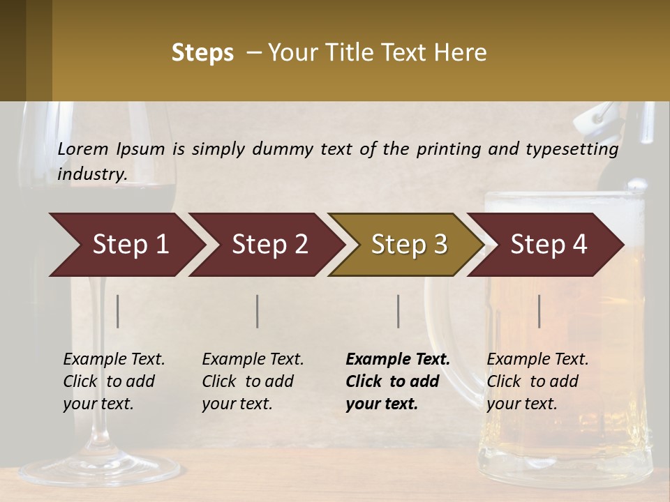 Sad White Ocean PowerPoint Template