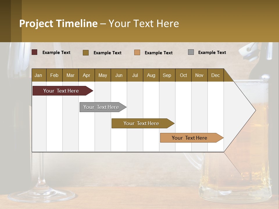 Sad White Ocean PowerPoint Template