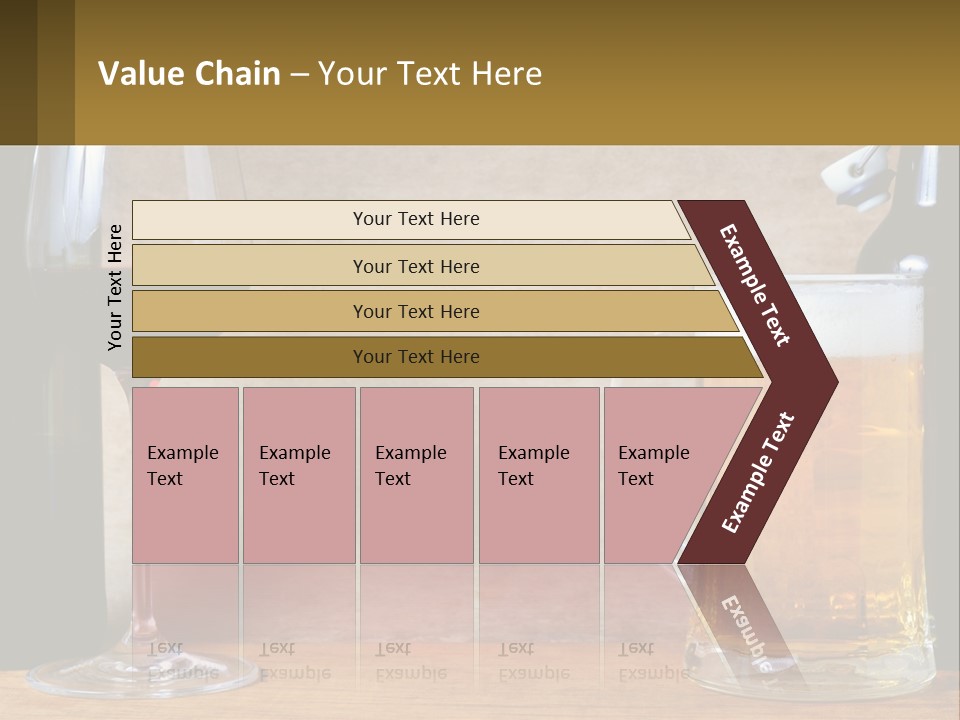 Sad White Ocean PowerPoint Template