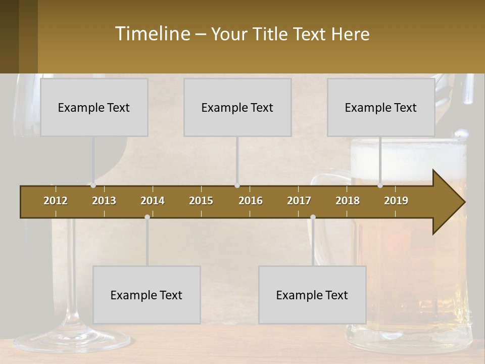 Sad White Ocean PowerPoint Template