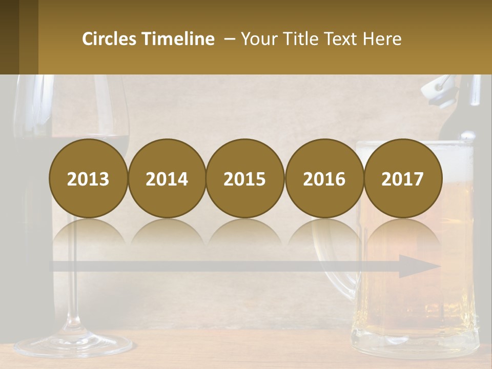 Sad White Ocean PowerPoint Template