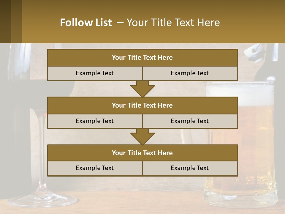 Sad White Ocean PowerPoint Template