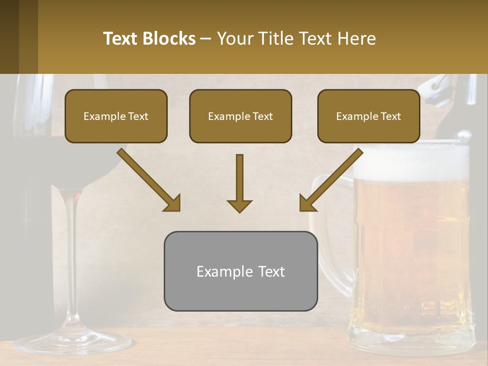 Sad White Ocean PowerPoint Template