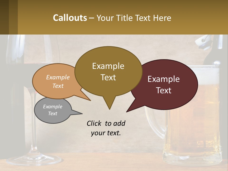 Sad White Ocean PowerPoint Template