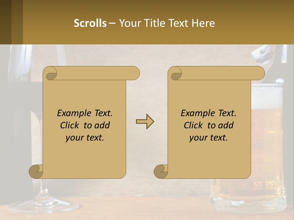 Sad White Ocean PowerPoint Template