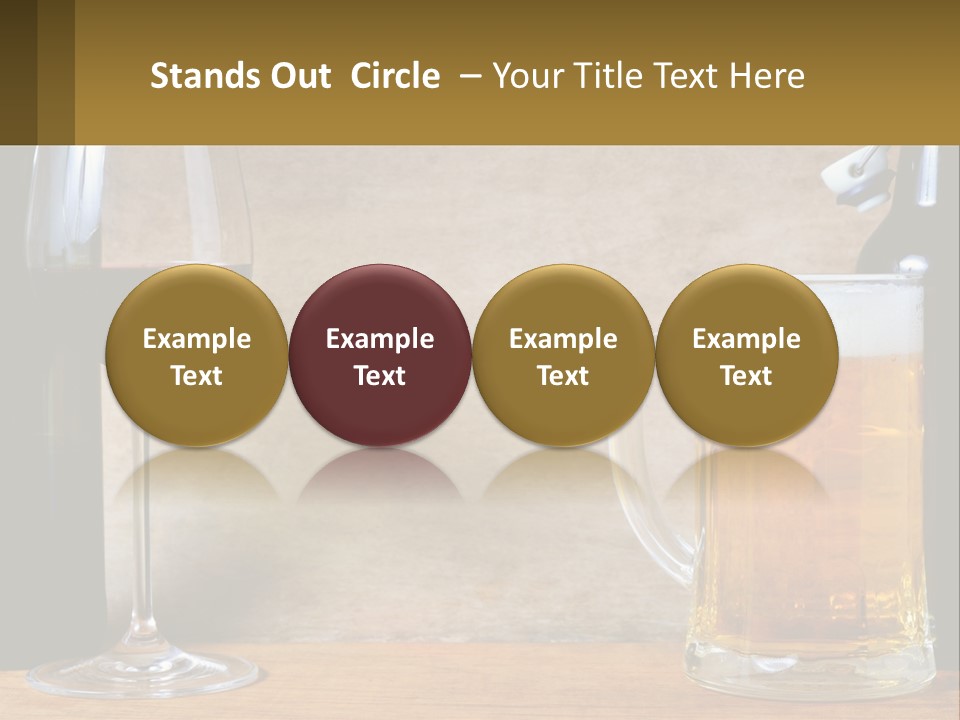 Sad White Ocean PowerPoint Template