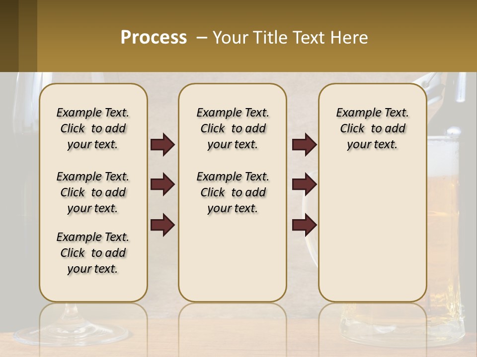 Sad White Ocean PowerPoint Template