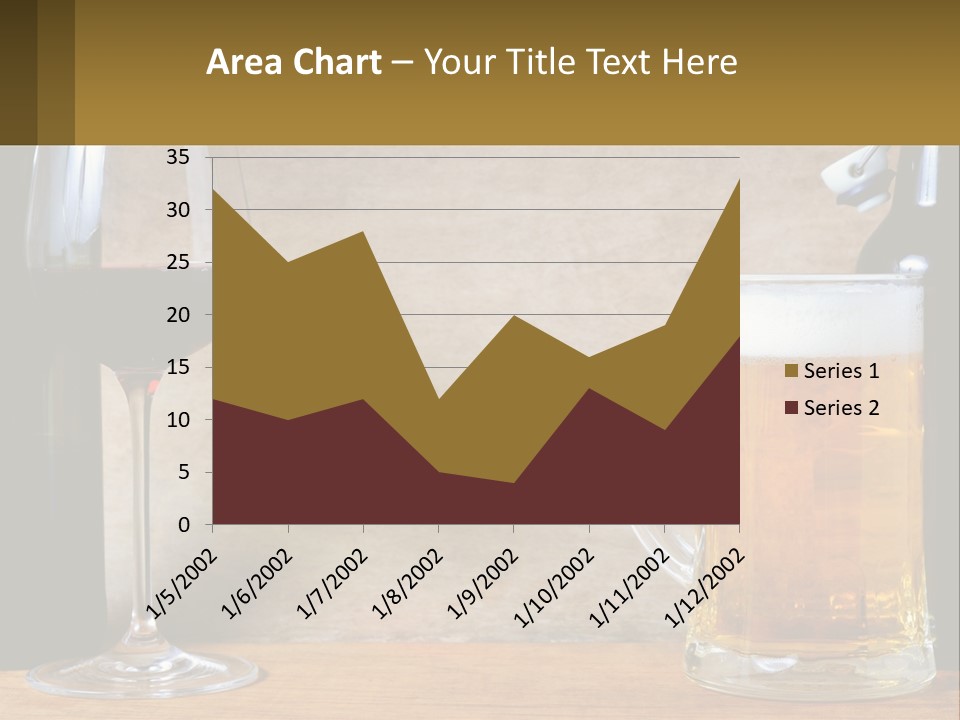Sad White Ocean PowerPoint Template