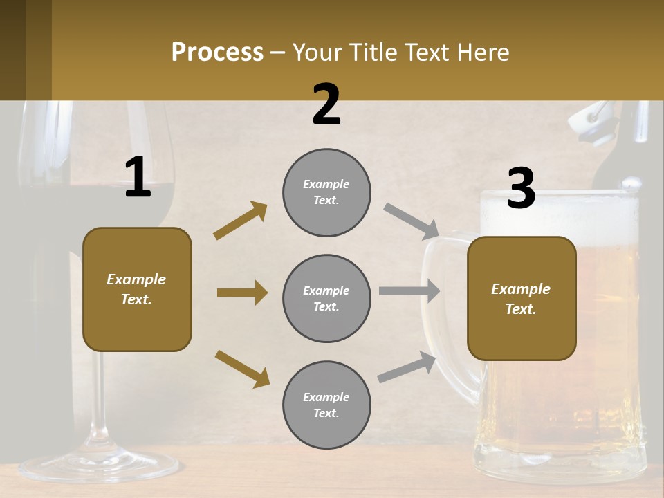 Sad White Ocean PowerPoint Template