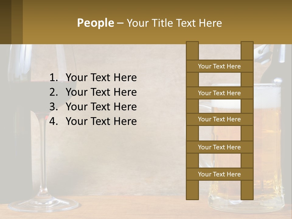 Sad White Ocean PowerPoint Template