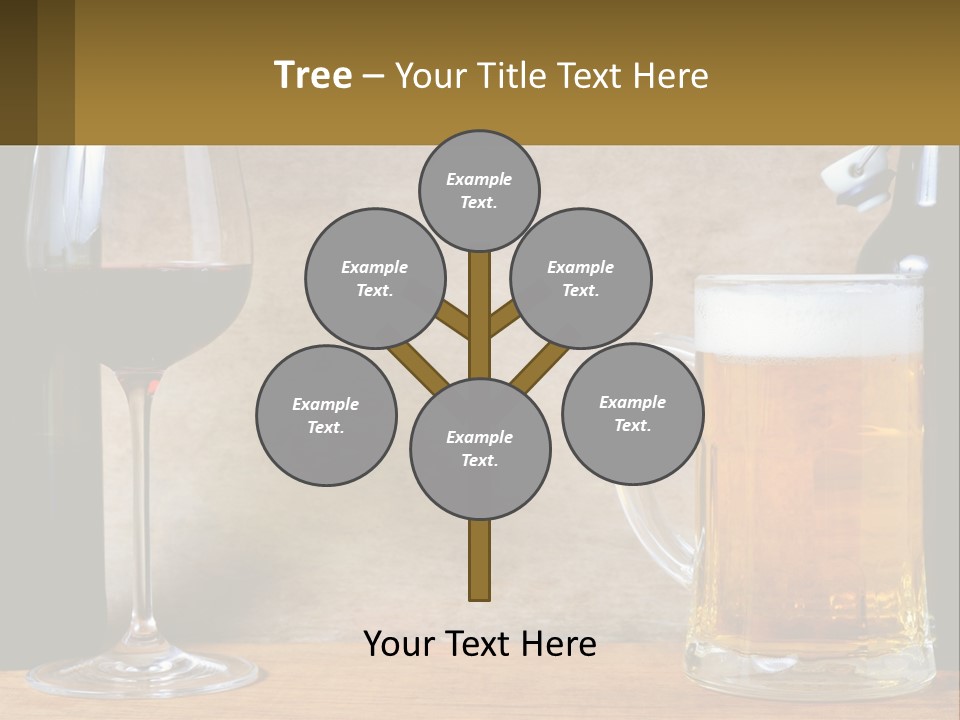 Sad White Ocean PowerPoint Template