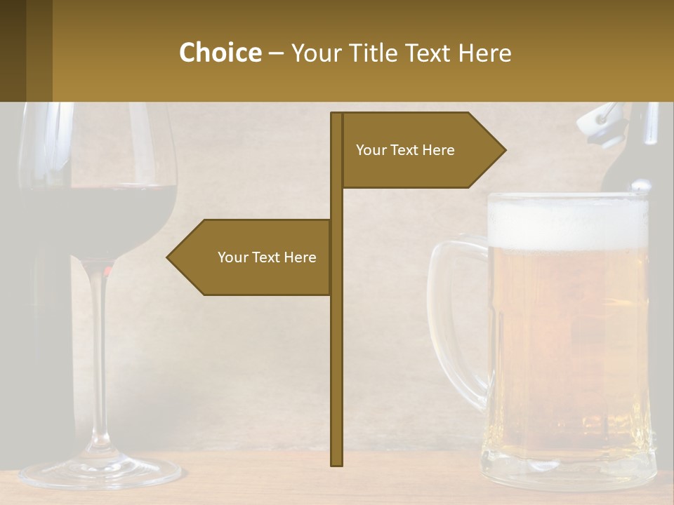 Sad White Ocean PowerPoint Template