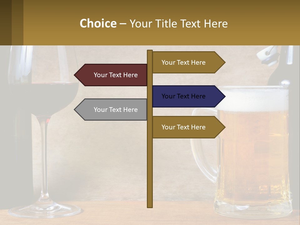 Sad White Ocean PowerPoint Template