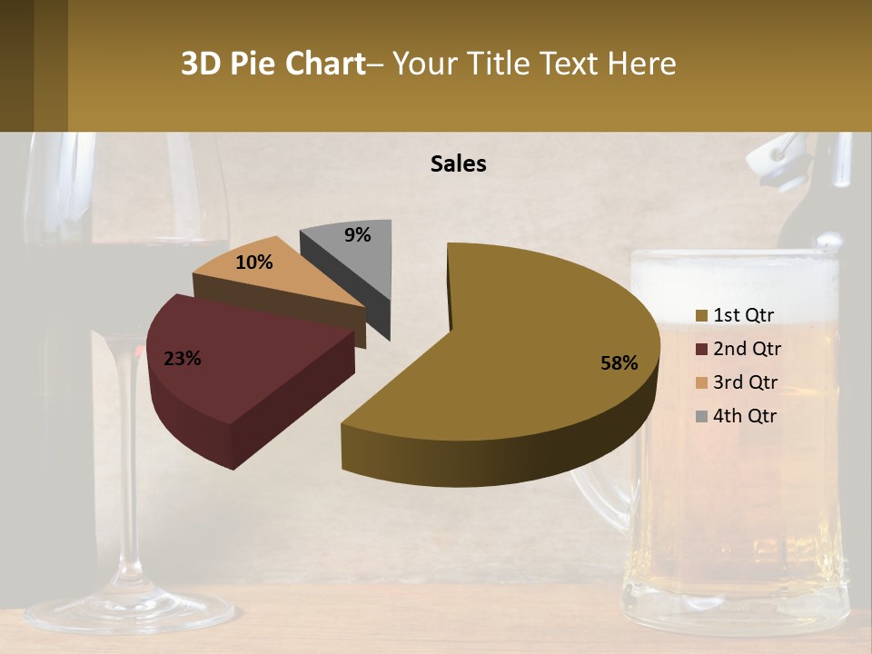 Sad White Ocean PowerPoint Template