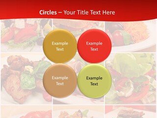 Woman Calm Standing PowerPoint Template