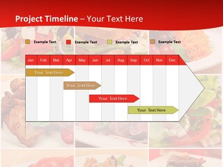 Woman Calm Standing PowerPoint Template