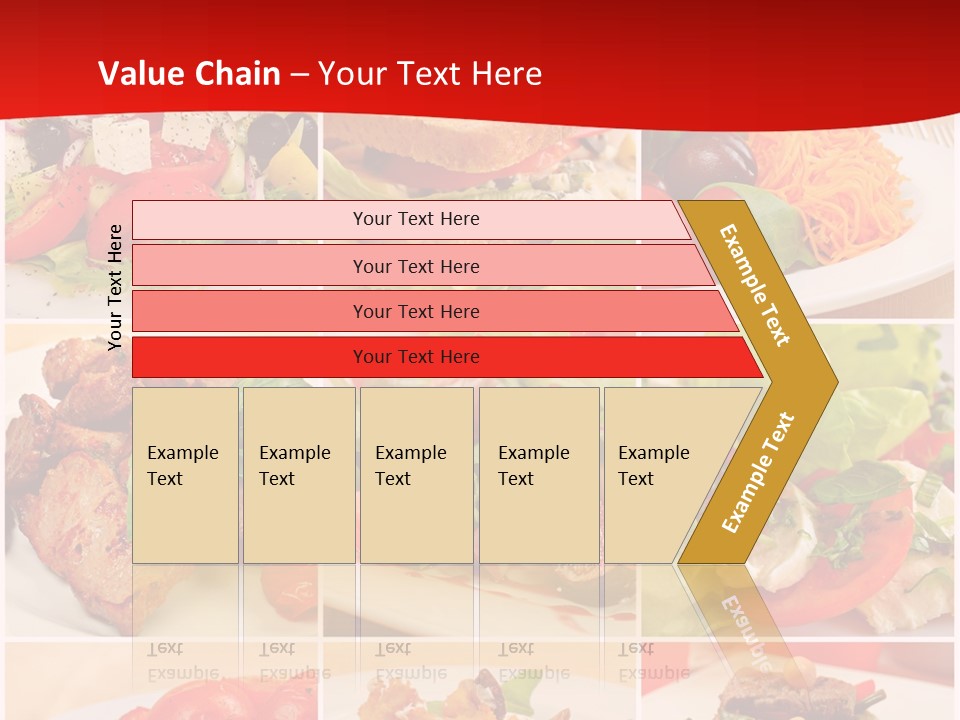 Woman Calm Standing PowerPoint Template