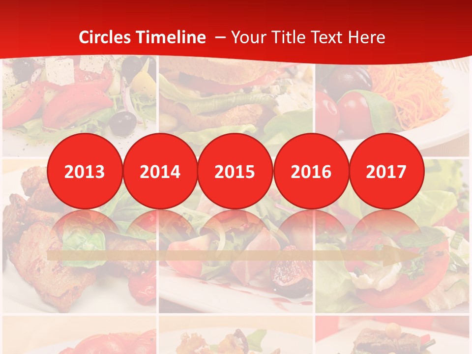 Woman Calm Standing PowerPoint Template