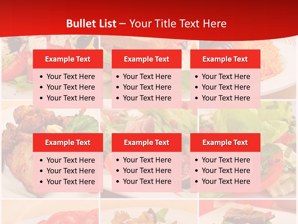 Woman Calm Standing PowerPoint Template