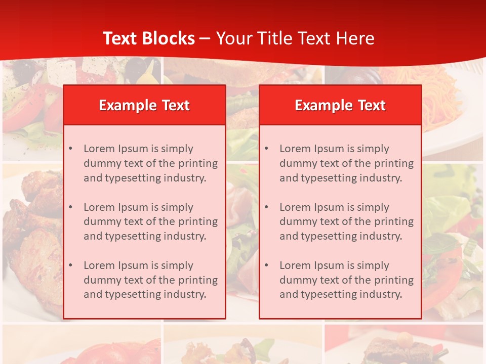 Woman Calm Standing PowerPoint Template