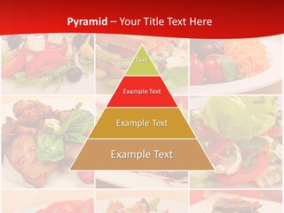 Woman Calm Standing PowerPoint Template