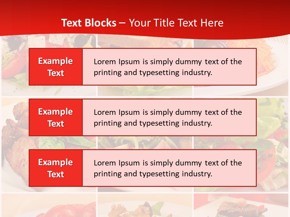 Woman Calm Standing PowerPoint Template