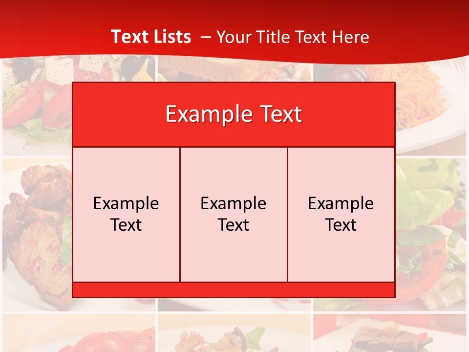 Woman Calm Standing PowerPoint Template