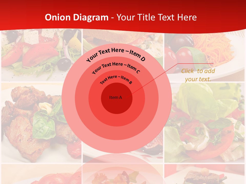 Woman Calm Standing PowerPoint Template