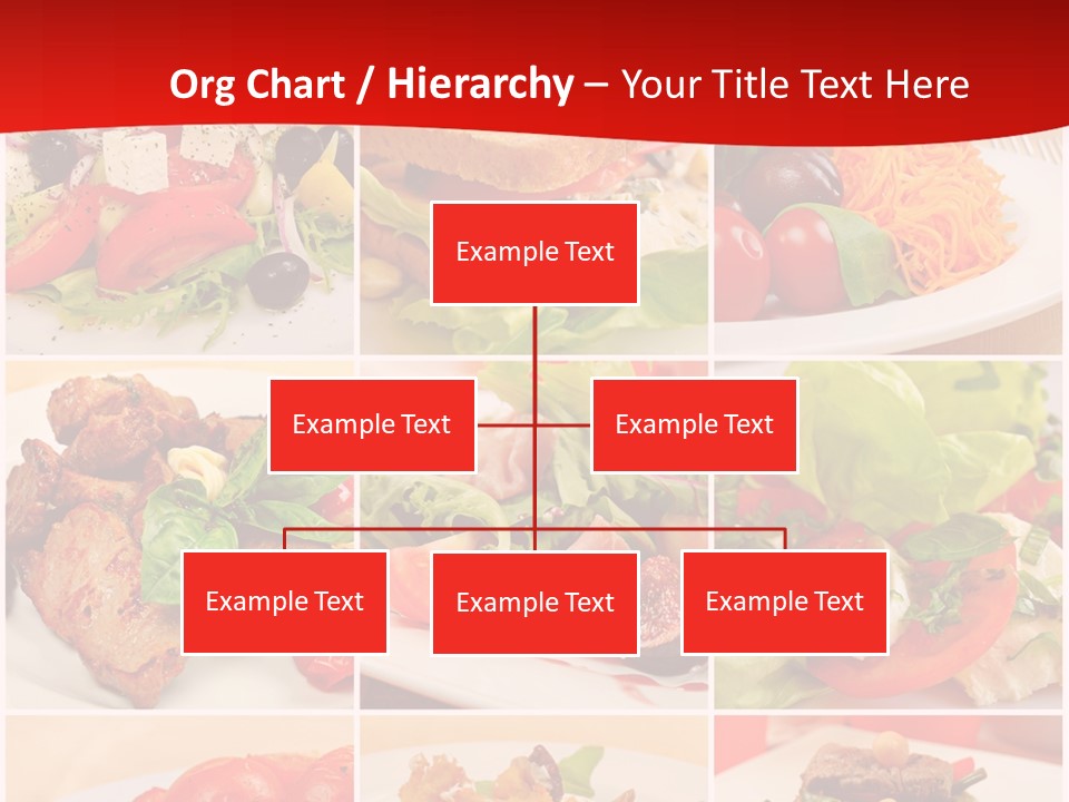 Woman Calm Standing PowerPoint Template