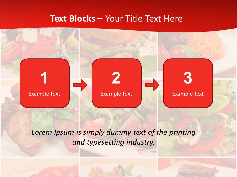 Woman Calm Standing PowerPoint Template