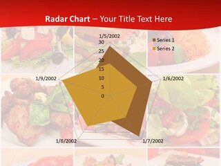 Woman Calm Standing PowerPoint Template