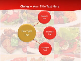 Woman Calm Standing PowerPoint Template