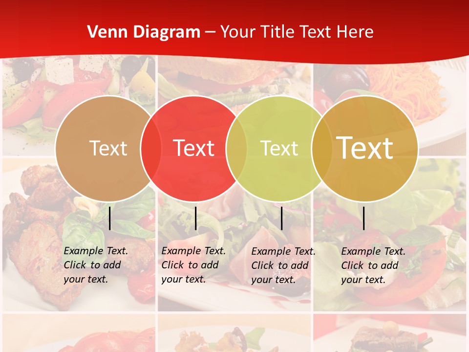Woman Calm Standing PowerPoint Template