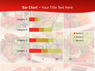 Woman Calm Standing PowerPoint Template