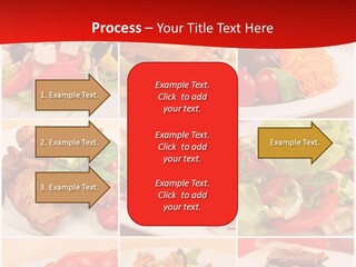 Woman Calm Standing PowerPoint Template