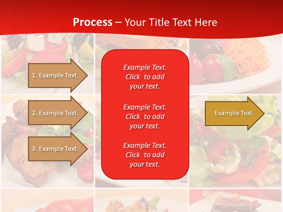 Woman Calm Standing PowerPoint Template