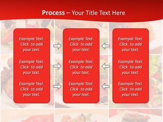 Woman Calm Standing PowerPoint Template