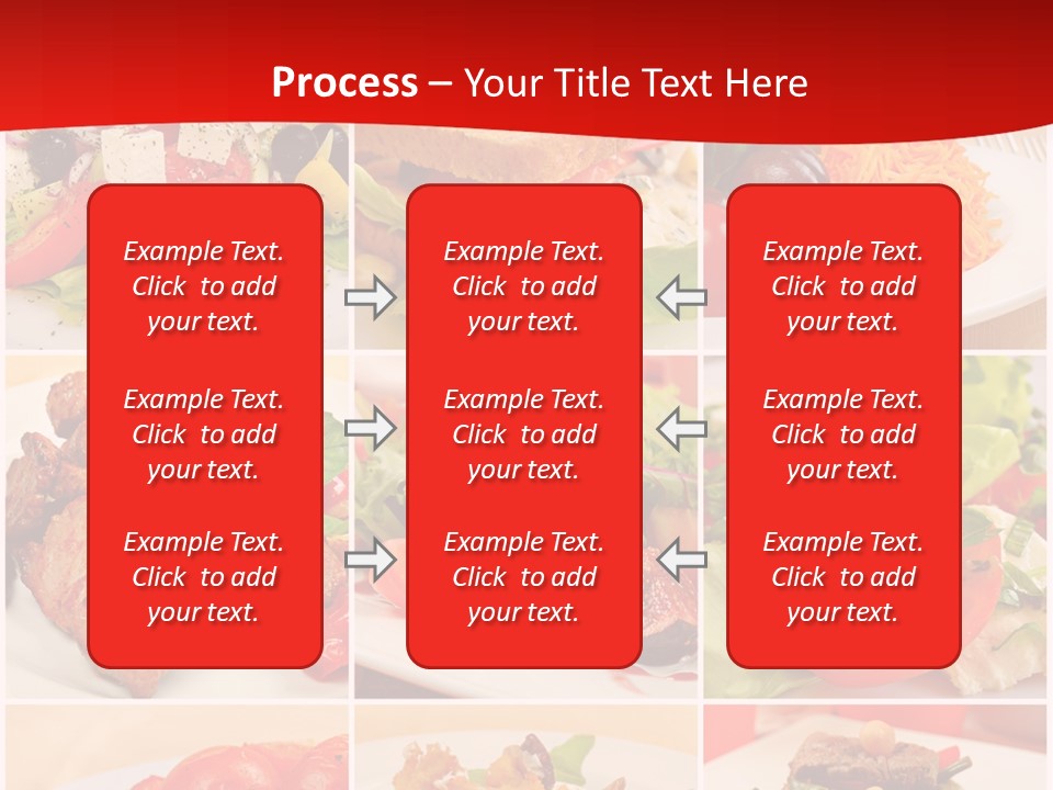Woman Calm Standing PowerPoint Template