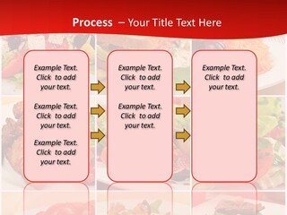 Woman Calm Standing PowerPoint Template