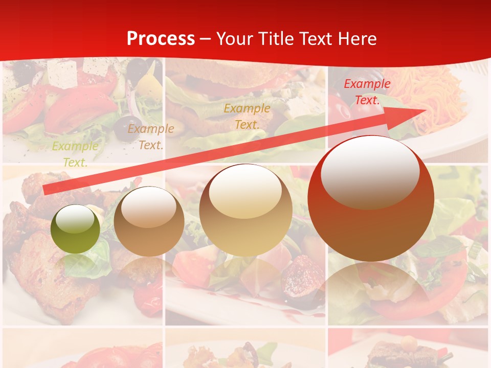 Woman Calm Standing PowerPoint Template