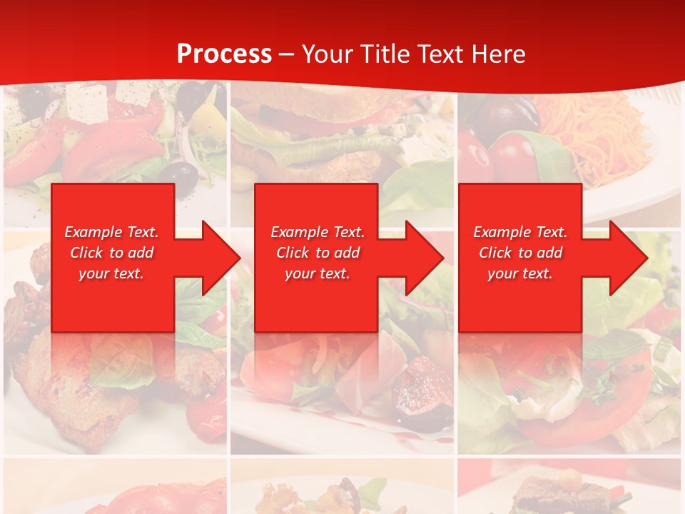 Woman Calm Standing PowerPoint Template