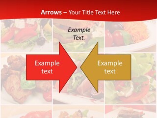 Woman Calm Standing PowerPoint Template