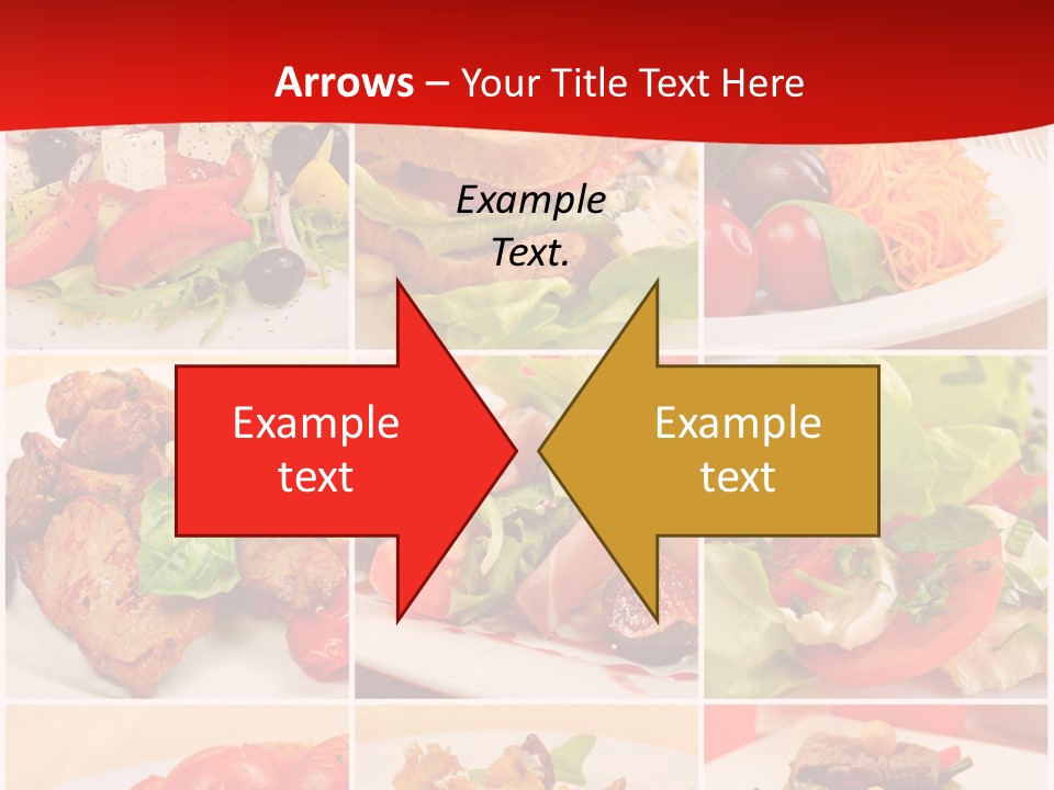 Woman Calm Standing PowerPoint Template