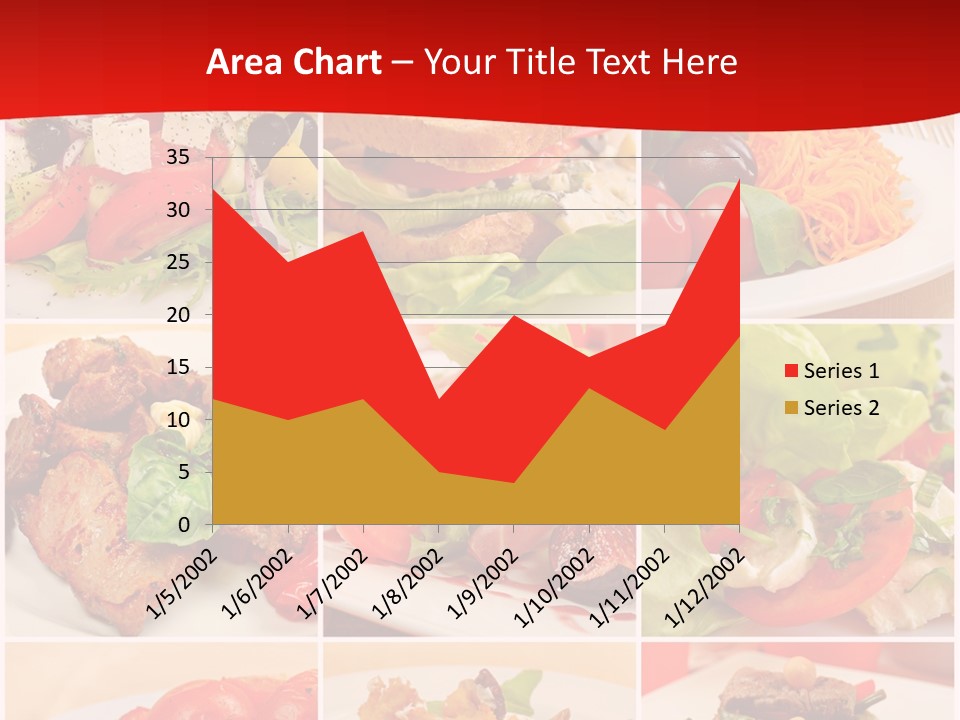 Woman Calm Standing PowerPoint Template