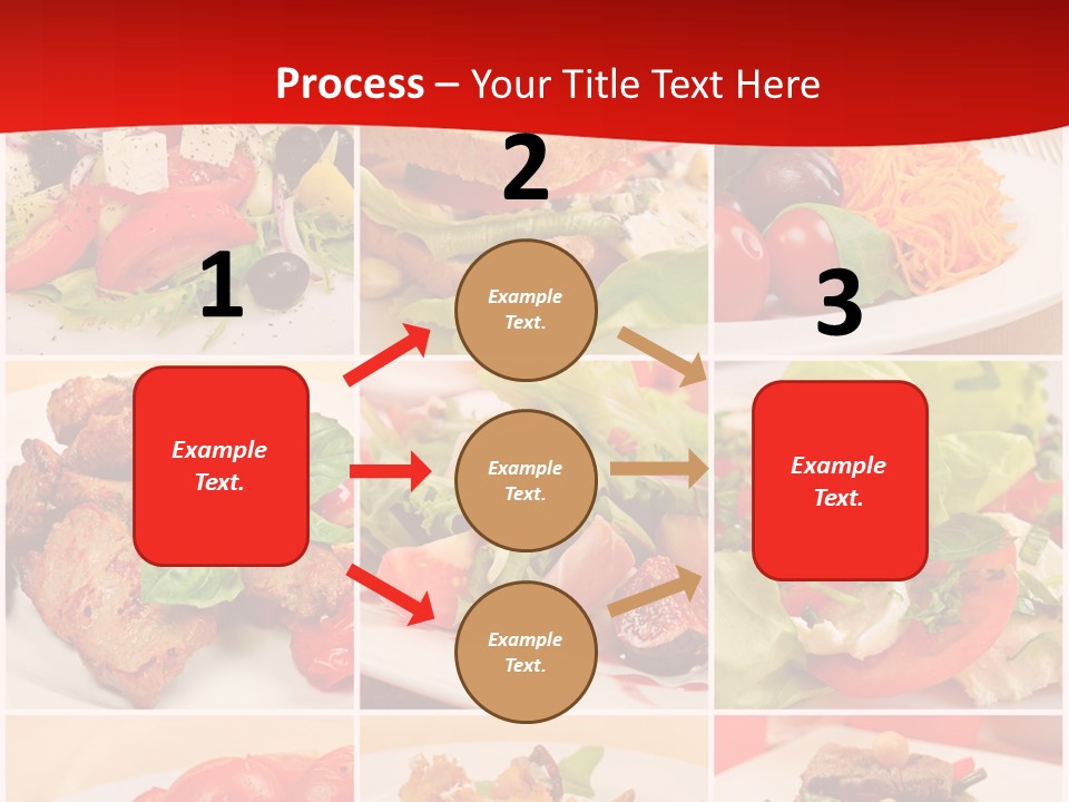 Woman Calm Standing PowerPoint Template